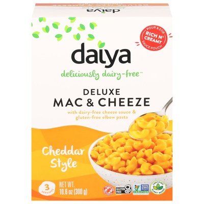 Daiya Mac & Cheeze Dairy Free Cheddar Deluxe 8/10.6 OZ [UNFI #1707074] [ebt]
