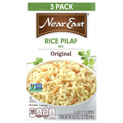 Near East Rice Pilaf Mix Original 3 Pack 4/3/6.09 Z [UNFI #2828010] [ebt]