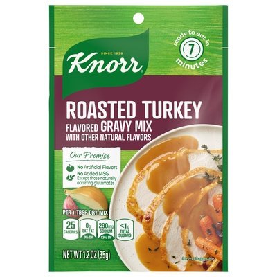 Knorr Gravy Mix Roasted Turkey Flavored 12/1.2 OZ [UNFI-CARLISLE #100925] [ebt]