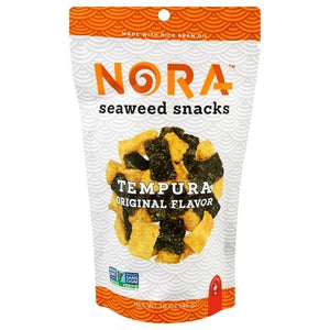 Nora Snacks Seaweed Snacks Original Flavor Tempura 12/1.6 OZ [UNFI #2454866] [ebt]
