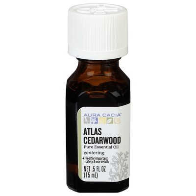 Aura Cacia Pure Essential Oil Atlas Cedarwood 1/.50 OZ [UNFI-CARLISLE #1830603]