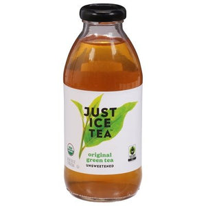 Just Ice Tea Green Tea Original Unsweetened 12/16 OZ [UNFI #2894509] [ebt]