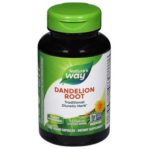 Natures Way Dandelion Root 1 575 Mg Vegan Capsules 100 Cap [UNFI-CARLISLE #0391300]