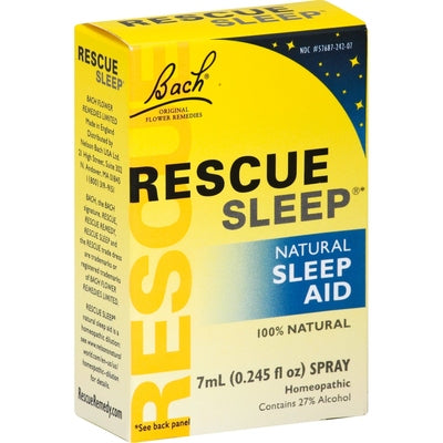 Bach Rescue Sleep Spray 7 Ml [UNFI-CARLISLE #800771]