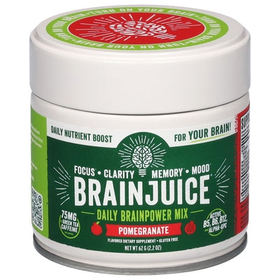 Brainjuice Daily Brainpower Mix Pomegranate 1/2.2 OZ [UNFI-CARLISLE #3104593]