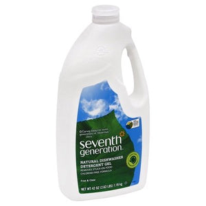 Seventh Generation Dishwasher Detergent Gel Natural Free & Clear 6/42 OZ [UNFI #193557]