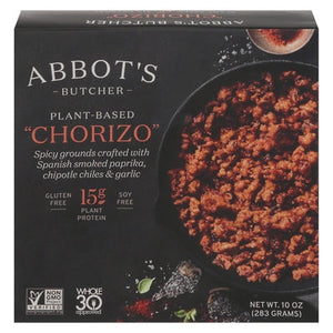 Abbots Butcher Chorizo Plant-Based 6/10 OZ [UNFI #3045861] [ebt]