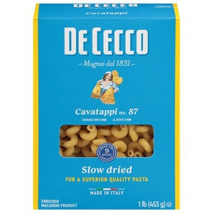 Dececco Cavatappi No. 87 12/16 OZ [UNFI #1852276] [ebt]