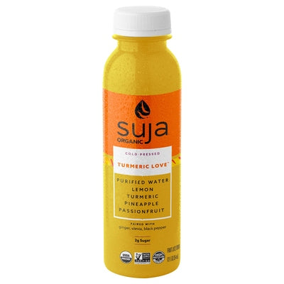 Suja Fruit Juice Drink Turmeric Love Cold-Pressed 6/12 OZ [UNFI #2502250] [ebt]
