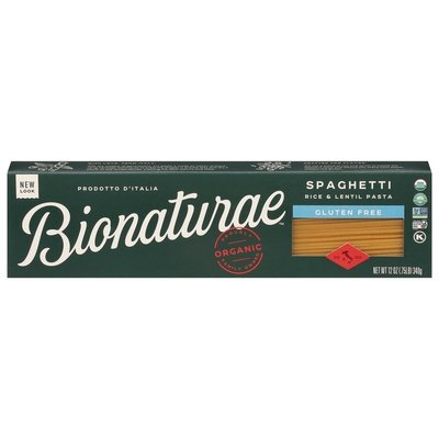 Bionaturae Spaghetti Gluten Free 12/12 OZ [UNFI #2584381] [ebt]