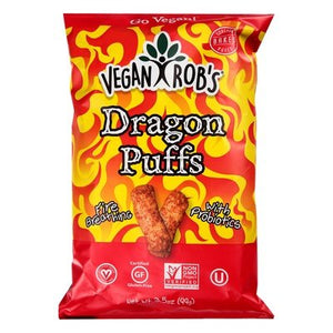 Vegan Robs Sorghum Puffs Dragon 12/3.5 OZ [UNFI #2300804] [ebt]