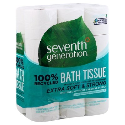 Seventh Generation Bath Tissue Double Rolls Extra Soft & Strong 2-Ply 2/24 CT [UNFI #1803899]