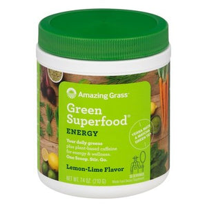 Amazing Grass Green Superfood Lemon-Lime Flavor Energy 1/7.4 OZ [UNFI-CARLISLE #1632876]