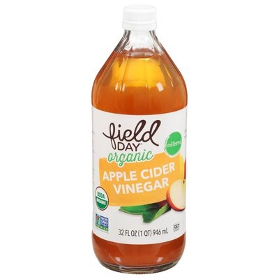 Field Day Vinegar Organic Apple Cider 12/32 OZ [UNFI #909754] [ebt]