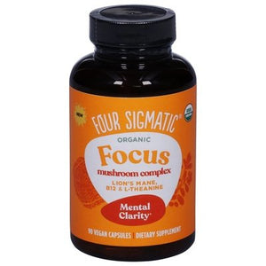 Four Sigmatic Mushroom Complex Organic Focus Mental Clarity Capsules 1/90 CT [UNFI-CARLISLE #3011251]