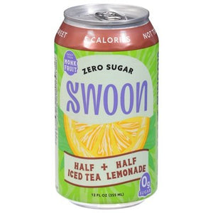 Swoon Ice Tea Lemonade Zero Sugar Half + Half 12/12 OZ [UNFI #2657138] [ebt] D