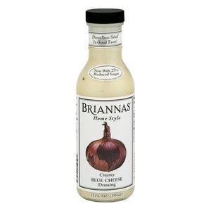Briannas Dressing Creamy Blue Cheese 6/12 OZ [UNFI #0899047] [ebt]