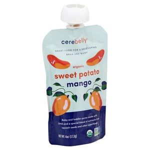 Cerebelly Sweet Potato Mango Organic 6/4 OZ [UNFI-CARLISLE #2529295] [ebt]