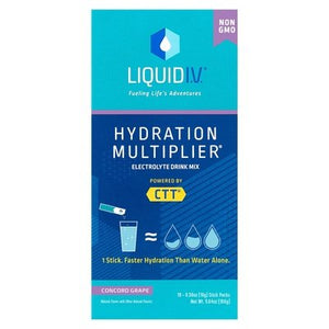 Liquid I V Electrolyte Drink Mix Concord Grape 1/5.65 OZ [UNFI #2849032] [ebt]