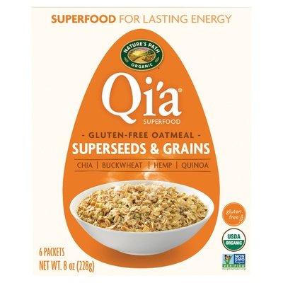 Natures Path Oatmeal Gluten-Free Superseeds & Grains 6/8 OZ [UNFI #1612241] [ebt]