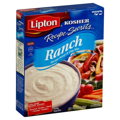 Lipton Recipe Soup & Dip Mix Ranch 12/2.4 OZ [UNFI #863233] [ebt]