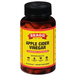 Bragg Apple Cider Vinegar Capsules 1/90 CAP [UNFI-CARLISLE #2788339]