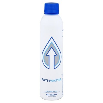 Pathwater Purified Water Refillable 12/25 OZ [UNFI #2425338] [ebt]