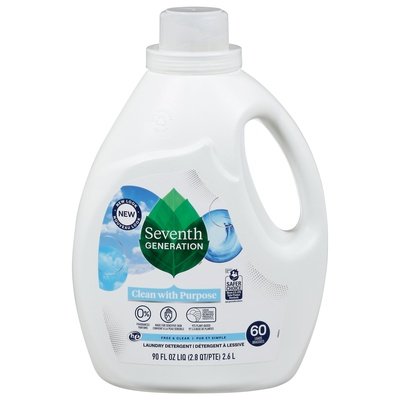 Seventh Generation Laundry Detergent Free & Clear 4/90 OZ [UNFI #2865376]