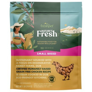 Natures Fresh Dog Food Grain Free Small Breed Chicken Recipe 6/1 LB [UNFI #2483154] [ebt]