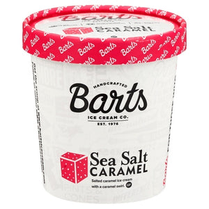 Barts Ice Cream Sea Salt Caramel 8/16 OZ [UNFI #02611820] [ebt]