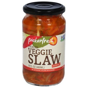 Pickerfresh Veggie Slaw Crunchy Pickled 6/16 OZ [UNFI #2946739] [ebt]