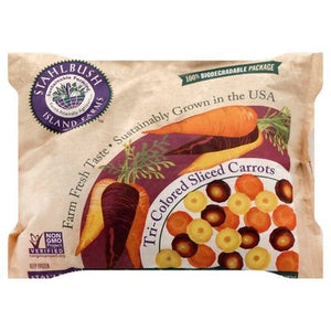 Stahlbush Island Farms Carrots Tri-Colored Sliced 12/10 OZ [UNFI #1284363] [ebt]