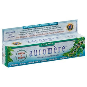 Auromere Toothpaste Ayurvedic Herbal Fresh Mint 1/4.16 OZ [UNFI-CARLISLE #1105162]
