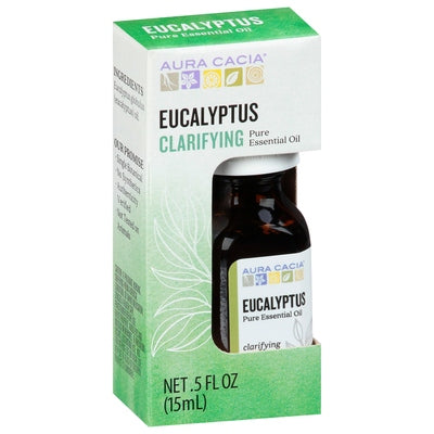 Aura Cacia Essential Oil Clearing Eucalyptus 3/.5 OZ [UNFI-CARLISLE #2043610]