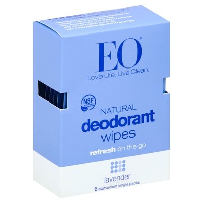 Eo Deodorant Wipes Lavender Natural 12/6 CT [UNFI #2084713]