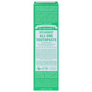 Dr Bronners Toothpaste All-One Spearmint 1/5 OZ [UNFI-CARLISLE #2541456]