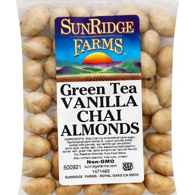 Sunridge Farms Almonds Green Tea Vanilla Chai 10 LB [UNFI #01015304] [ebt]