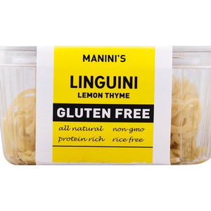 Maninis Gluten Free Linguini Gluten Free Lemon Thyme 8/9 OZ [UNFI #03169570] [ebt]
