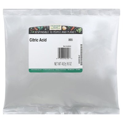 Frontier Nat Prod Co-Op Citric Acid 1 Lb [UNFI-CARLISLE #0414292] [ebt]