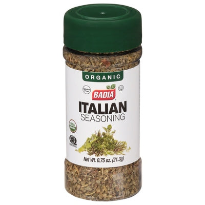 Badia Spices Italian Seasoning Organic 8/.75 OZ [UNFI #02473361] [ebt]