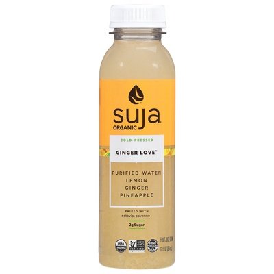 Suja Fruit Juice Drink Ginger Love Cold-Pressed 6/12 OZ [UNFI #2377497] [ebt]