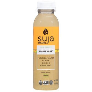 Suja Fruit Juice Drink Ginger Love Cold-Pressed 6/12 OZ [UNFI #2377497] [ebt]