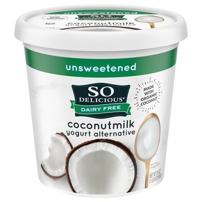 So Delicious Yogurt Alternative Coconutmilk Unsweetened 6/24 OZ [UNFI #1852771] [ebt]