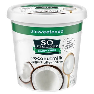 So Delicious Yogurt Alternative Coconutmilk Unsweetened 6/24 OZ [UNFI #1852771] [ebt]