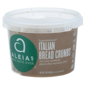 Aleias Bread Crumbs Italian 12/13 OZ [UNFI #507244] [ebt]