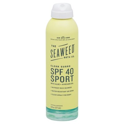 Seaweed Bath Co Sunscreen Spf 40 Sport With Aloe + Avocado Oil 1/6 OZ [UNFI-CARLISLE #2691855]