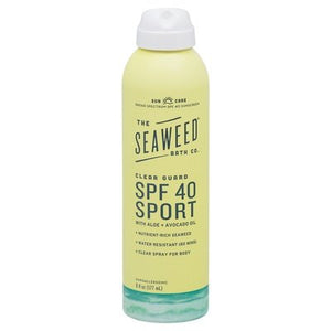 Seaweed Bath Co Sunscreen Spf 40 Sport With Aloe + Avocado Oil 1/6 OZ [UNFI-CARLISLE #2691855]