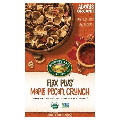 Natures Path Cereal Maple Pecan Crunch 12/11.5OZ [UNFI #0441113] [ebt]
