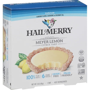 Hail Merry Tart Meyer Lemon 8/3 OZ [UNFI #0998138] [ebt]
