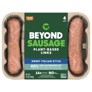 Beyond Meat Sausage Links Plant-Based Sweet Italian Style 8/14 OZ [UNFI #2267920] [ebt]